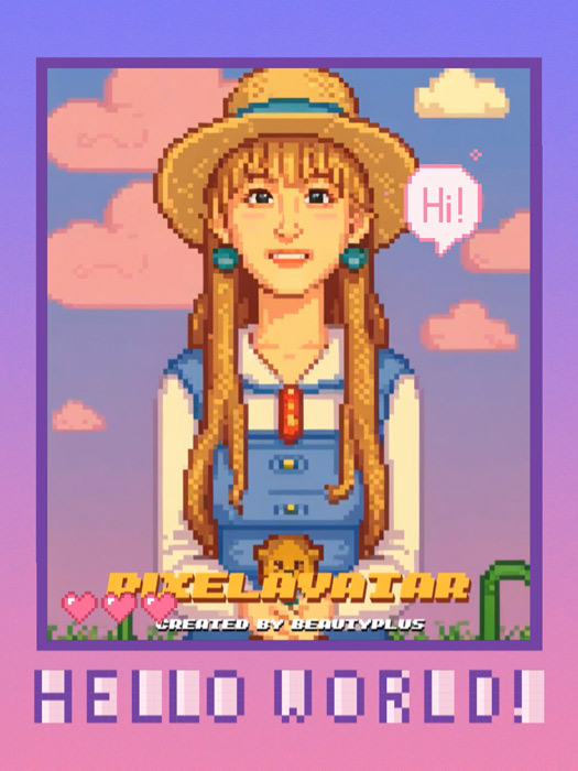 @roa_chimu Photo Pixel Avatar Dot Art App BeautyPlus