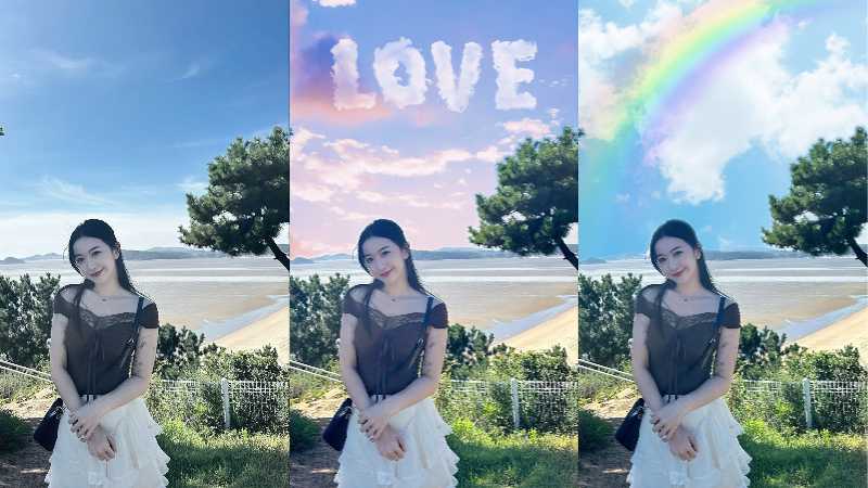 흐린 배경 사진이나 악천후 이미지를 편집하는 방법