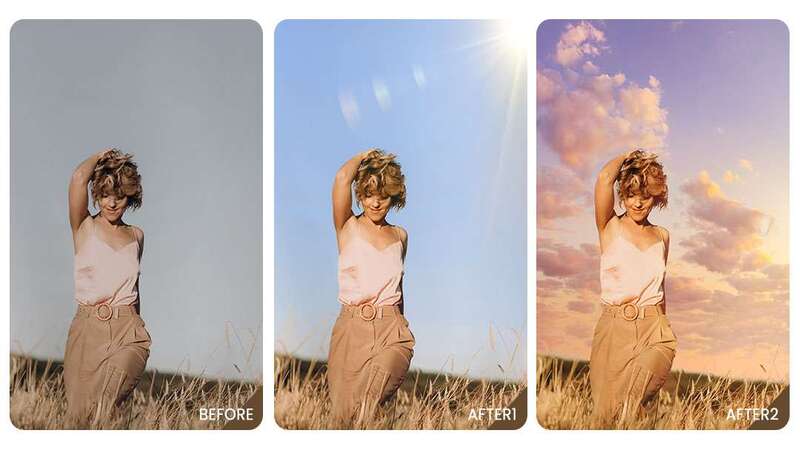 How to Edit Cloudy Background Photos or Bad Weather Images