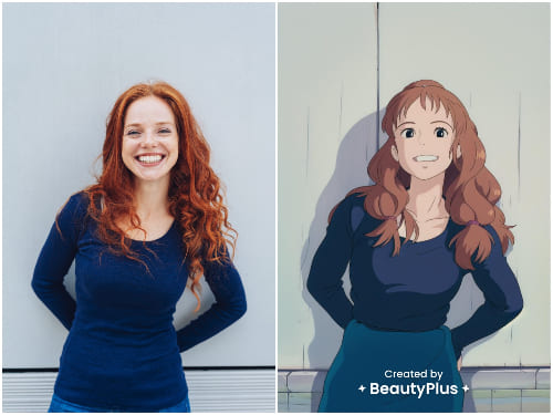 지브리 스타일 이미지-beautyplus