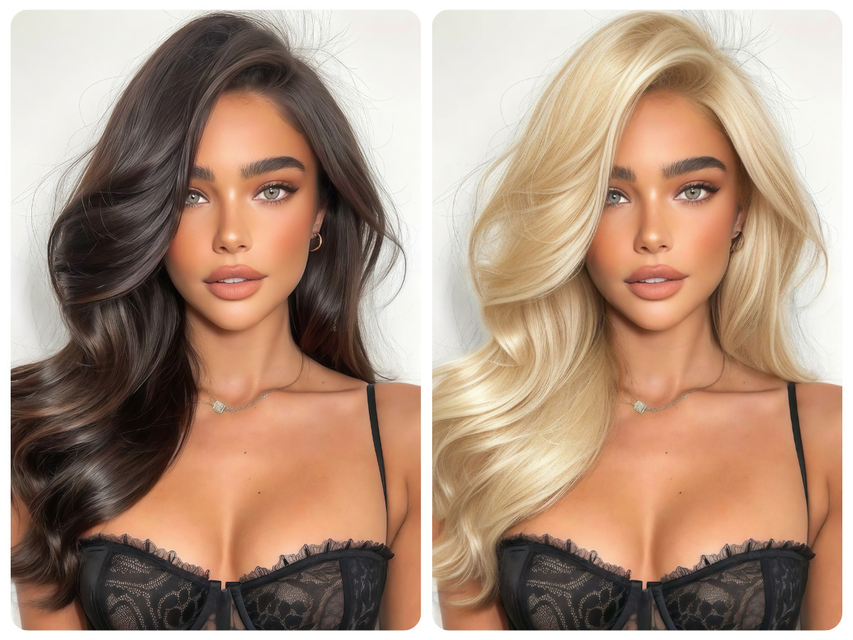 BeautyPlus Blonde Hair Filter