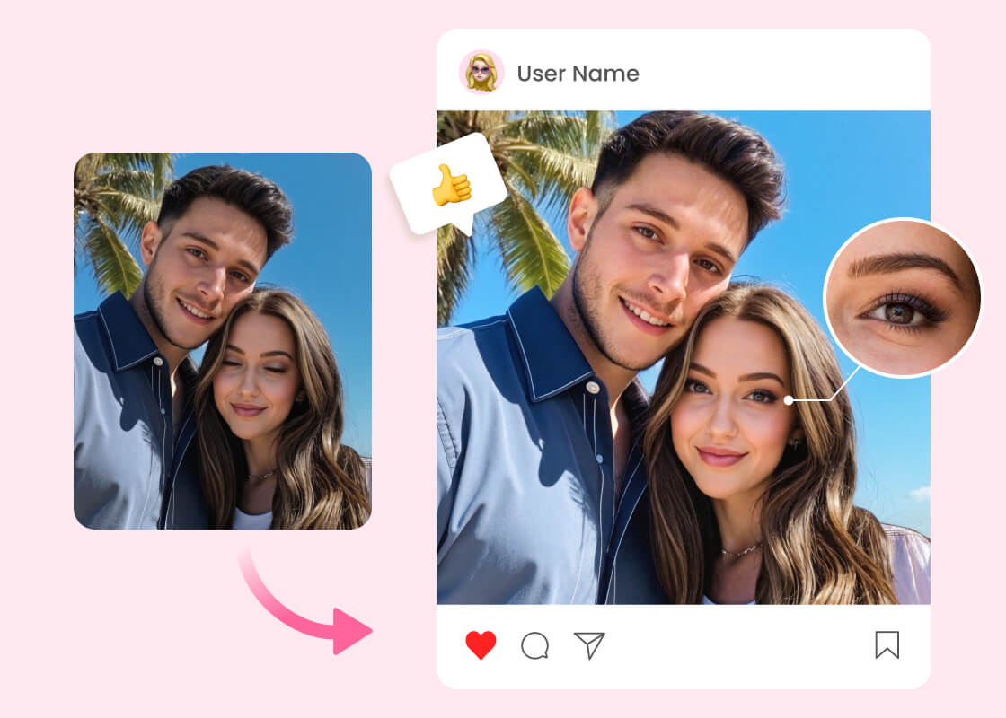 BeautyPlus Open Eyes in Photo