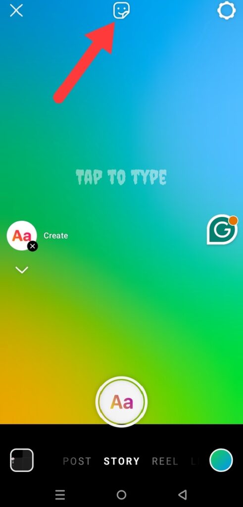 How to Make a Collage on Instagram Story Without Layout step 2