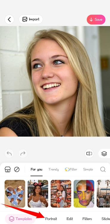 3 Best Teeth Whitening Apps-BeautyPlus-step 2