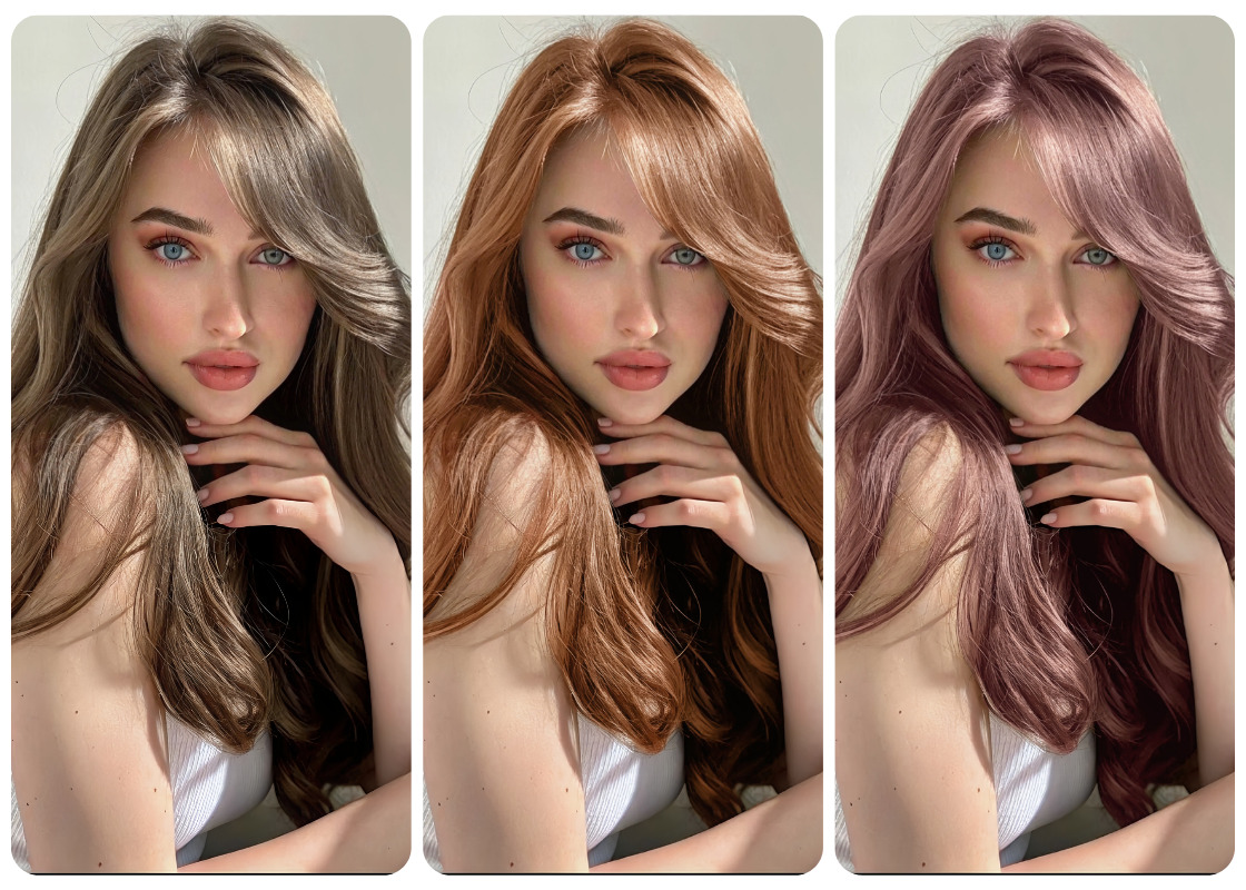 Hair Color Try On