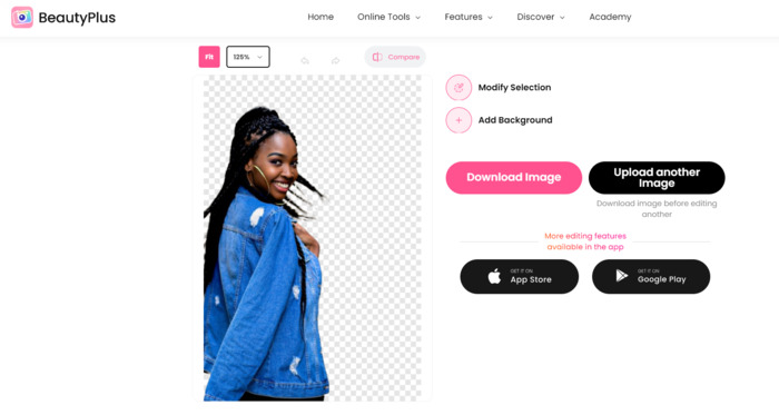 remove background on iphone step 3