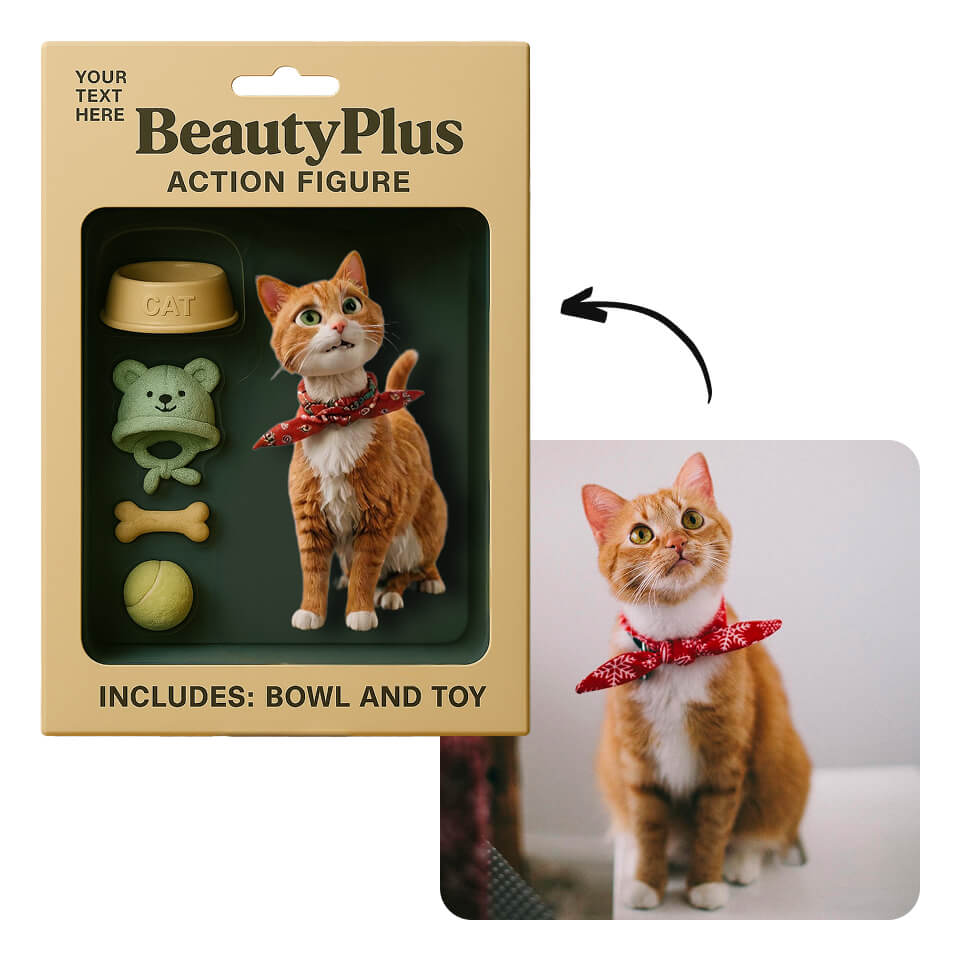 BeautyPlus Action Figure Generator