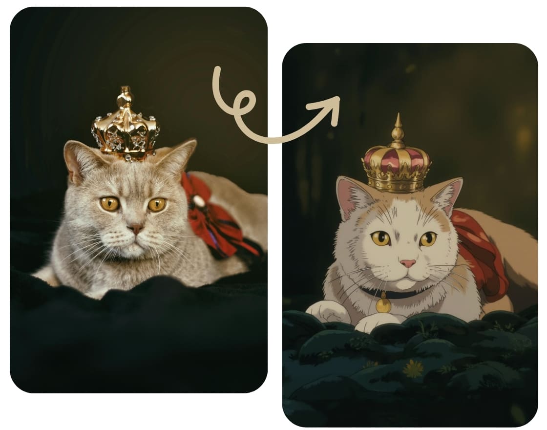 스튜디오 지브리 AI 필터