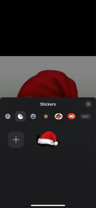 Add a Santa Hat to a Photo on iPhone - 04