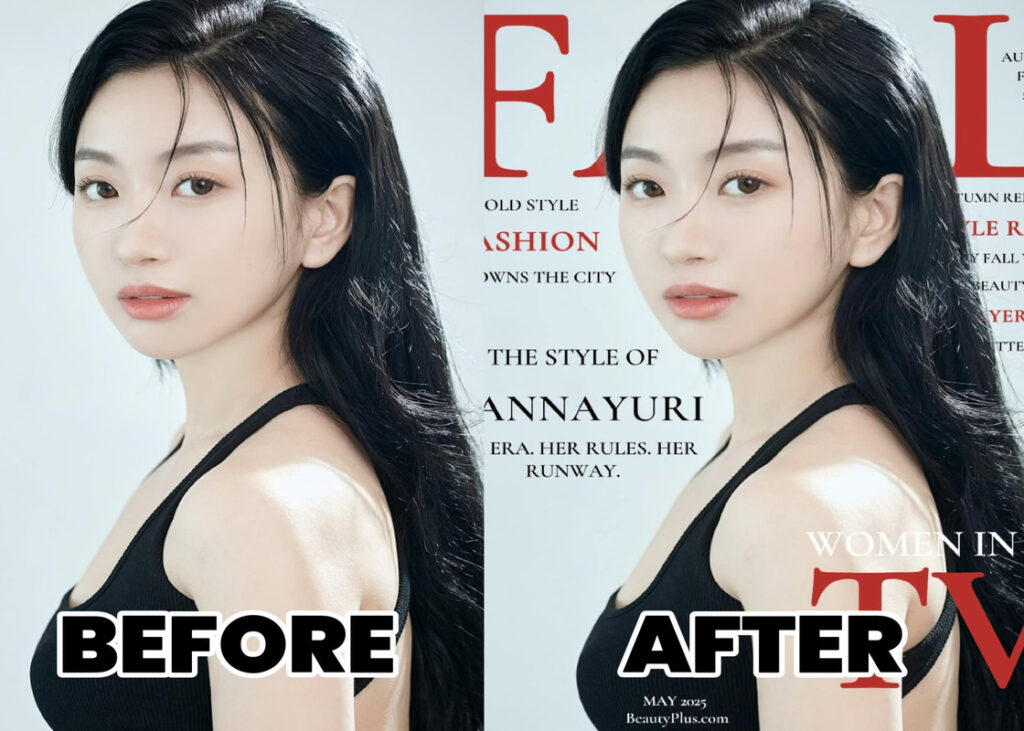 aplikasi edit tulisan di foto-foto sebelum dan sesudah