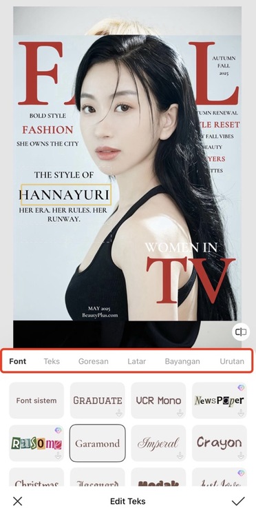 aplikasi edit tulisan di foto-gaya font-langkah 6