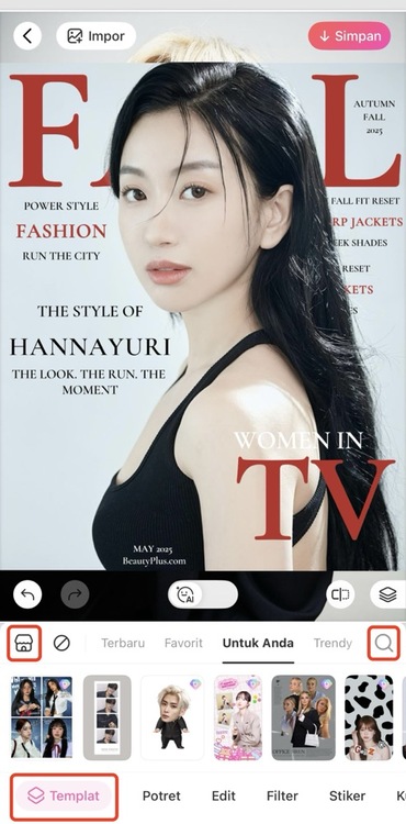 aplikasi edit tulisan di foto-menggunakan template teks-langkah 1