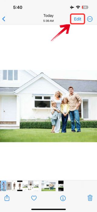 Add the Person in Photo iPhone - 05