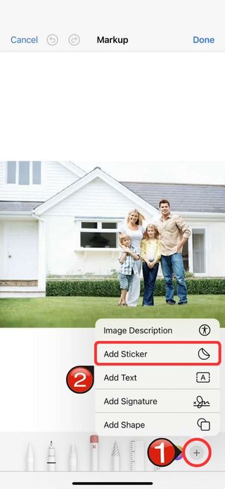 Add the Person in Photo iPhone - 07