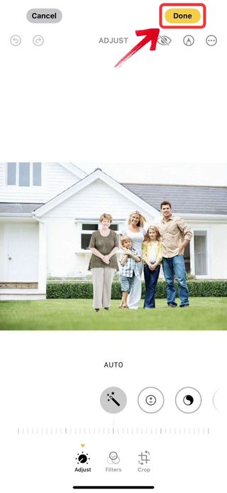 Add the Person in Photo iPhone - 10