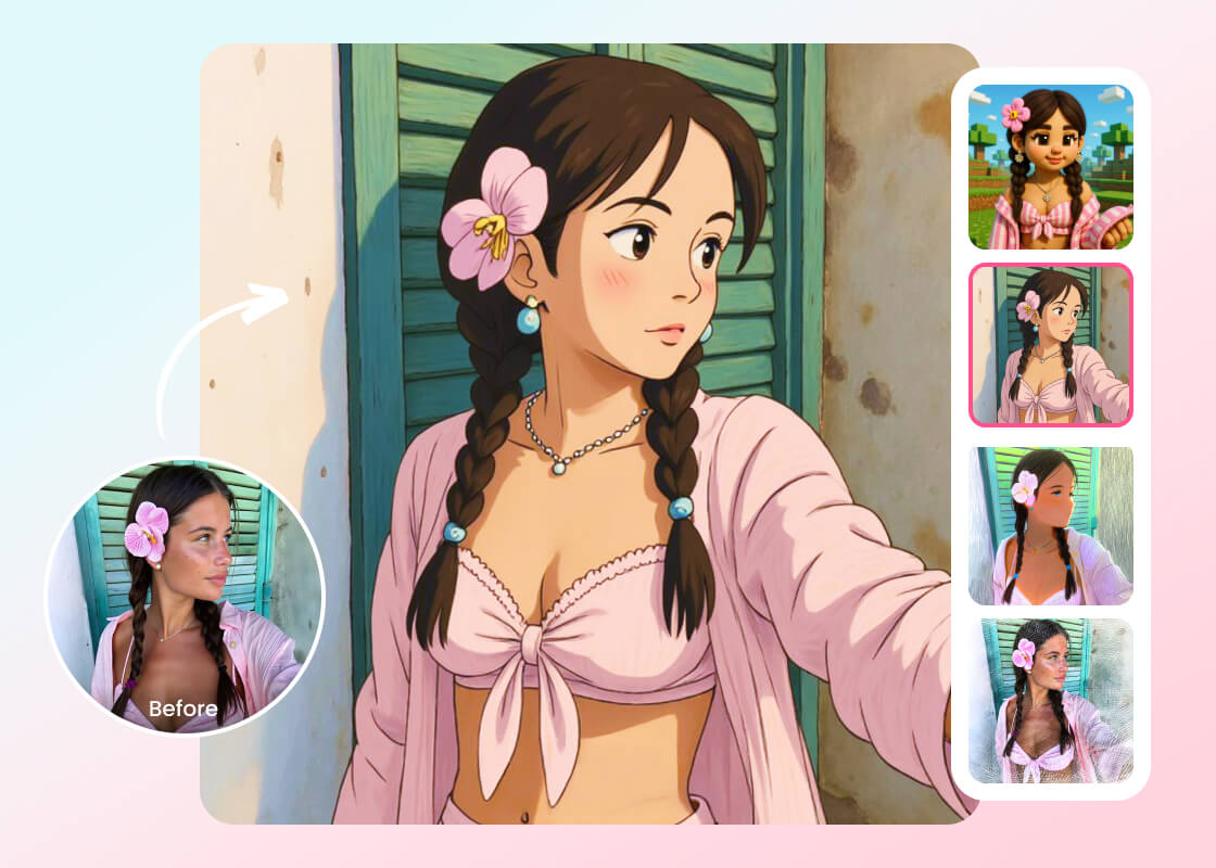 AI Photo Filters in BeautyPlus