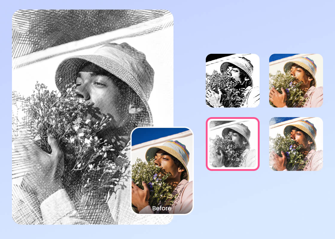 AI Photo Filters in BeautyPlus