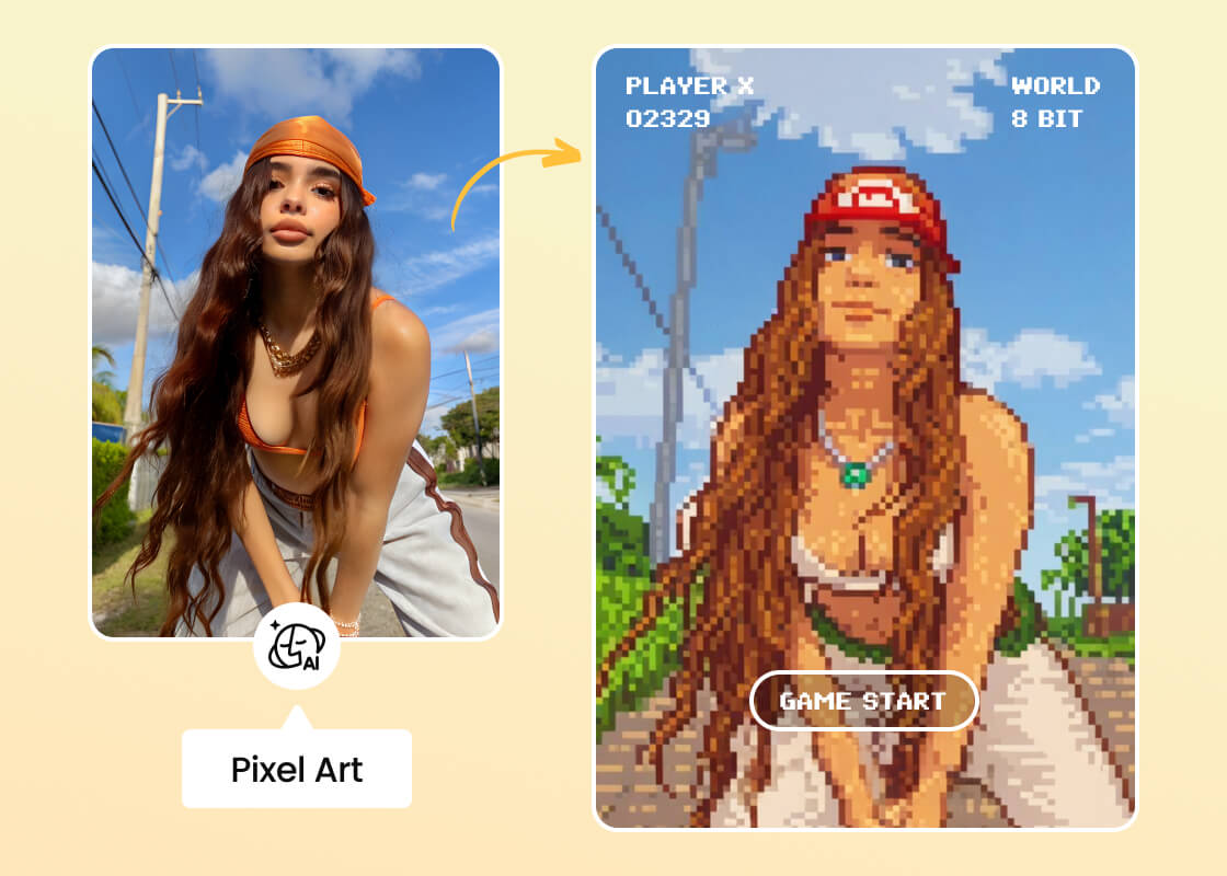 AI Photo Filters in BeautyPlus