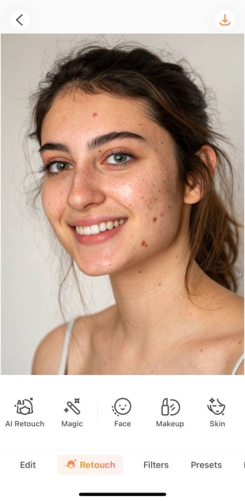 AirBrush App Screenshot EN - Apps Like FaceApp after