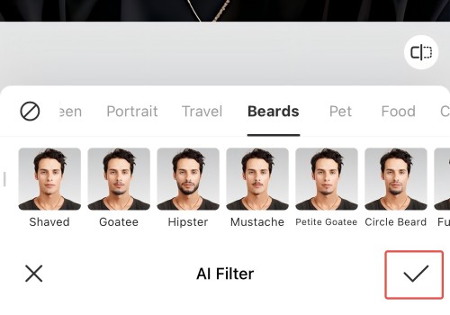beard or no beard - step 3