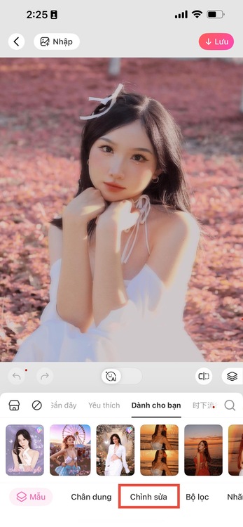 các filter đẹp trên Instagram-Chọn tính năng Hiệu ứng AR để thêm filter 01