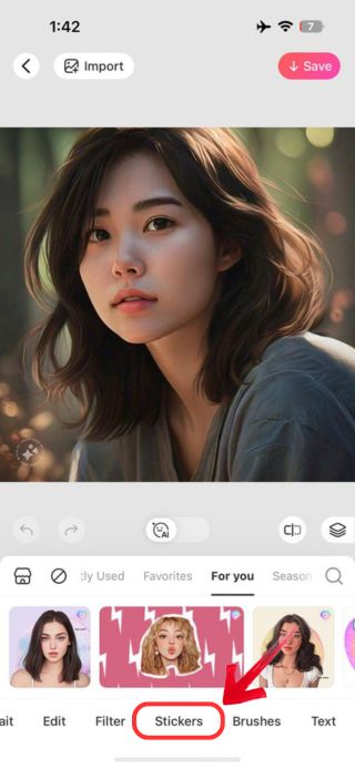 beautyplus-Add-stickers-01