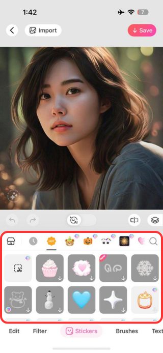 beautyplus-Add-stickers-02