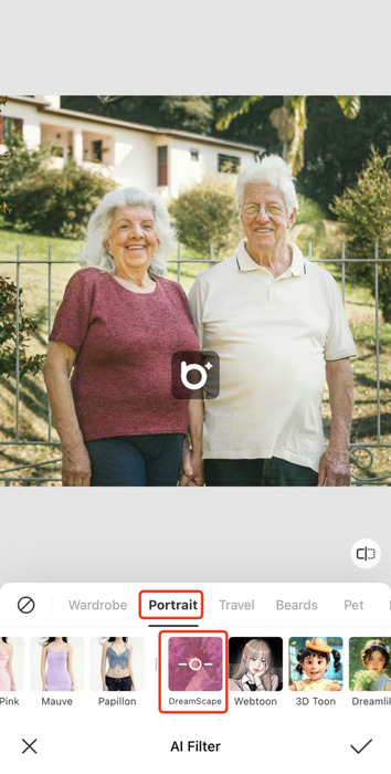 beautyplus app-ghibli filter-step 4