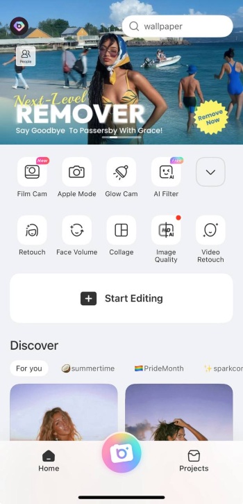 BeautyPlus App Screenshot EN 3