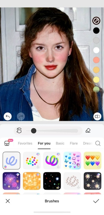 BeautyPlus App Screenshot EN - red eye remover paint