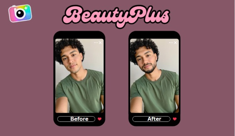 BeautyPlus Beard Filter results