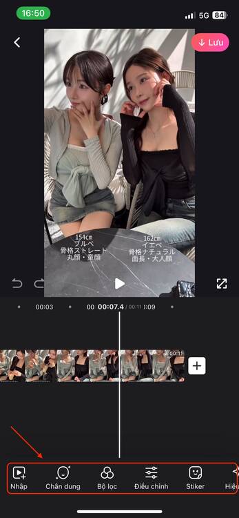 BeautyPlus-Chọn video cần chỉnh sửa 02