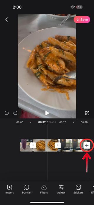 BeautyPlus-how to add videos