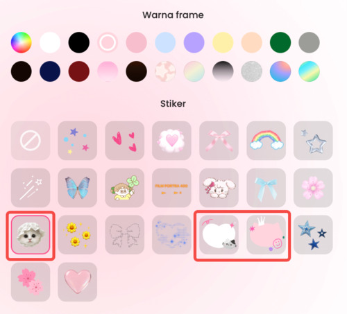 beautyplus-photo booth-frame-Bingkai Khusus