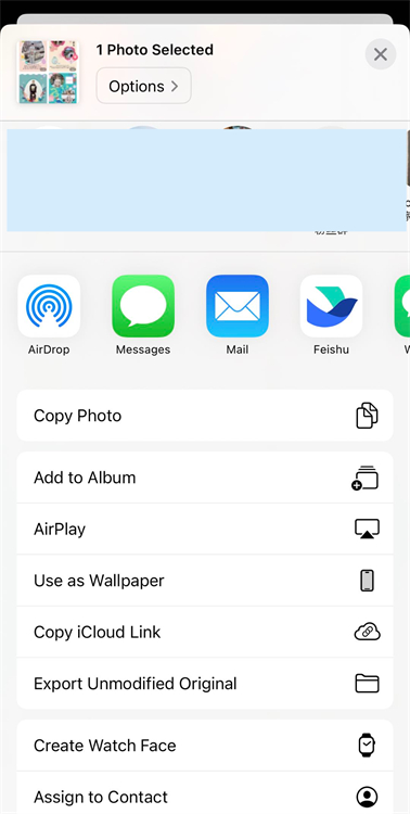 share to Instagram Twitter Threads apps with share button