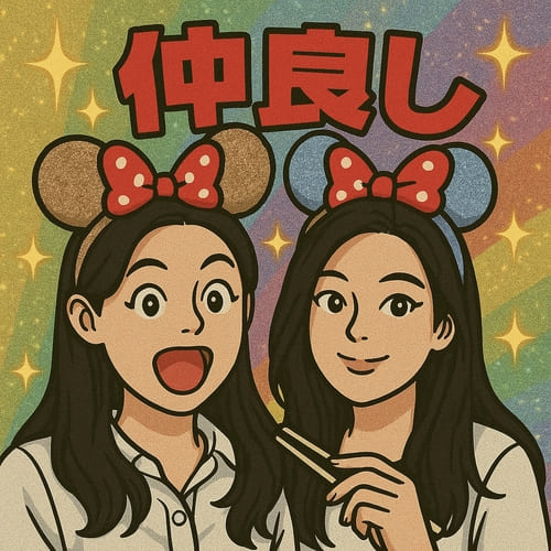 ビックリマン風シール-friend