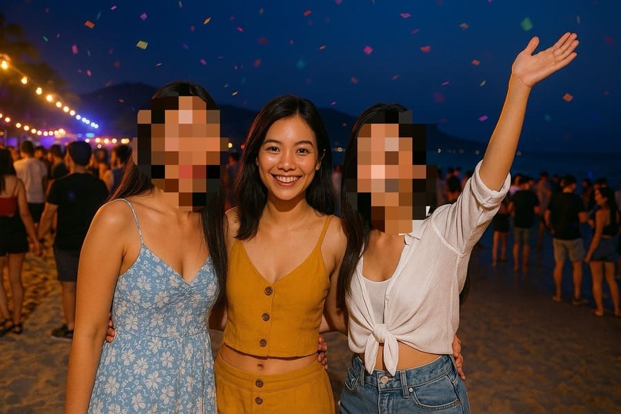 เบลอหน้า - fotor after