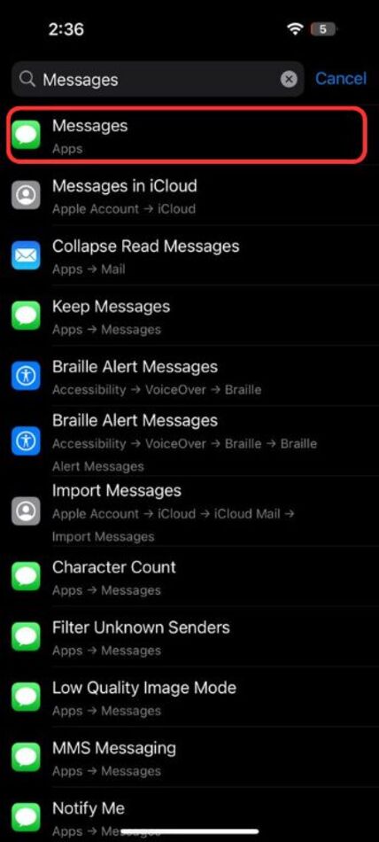 blur text on iphone-messages 01