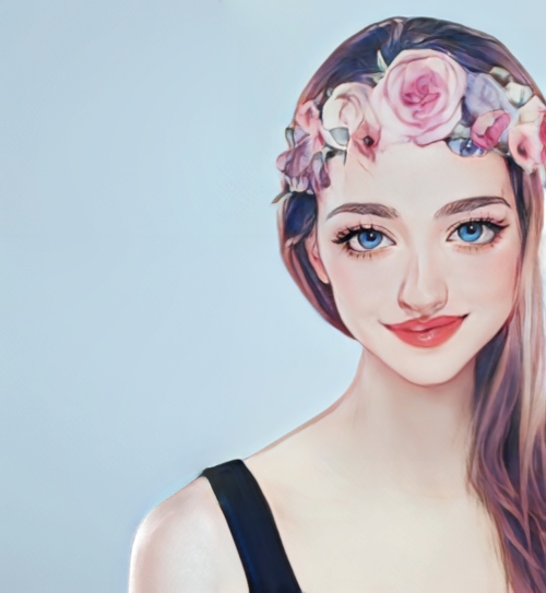 cartoon face app - AR effects example2