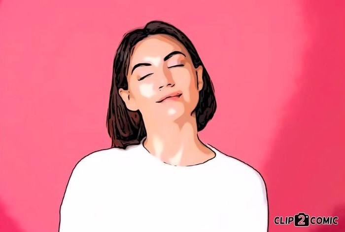 Cartoon face app - Clip2Comic - After