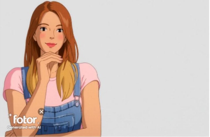 Cartoon face app - Fotor - After