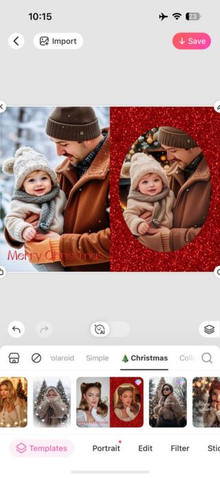 christmas cards-Christmas Templates - 05