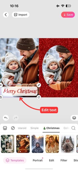 christmas cards-Christmas Templates - 07