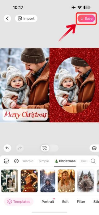 christmas cards-Christmas Templates - 08
