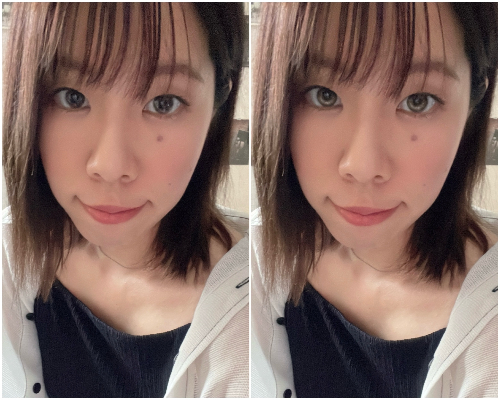 水光のカラコンを使用