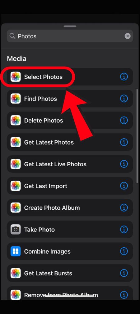 Combine Photos - Shortcuts - 05