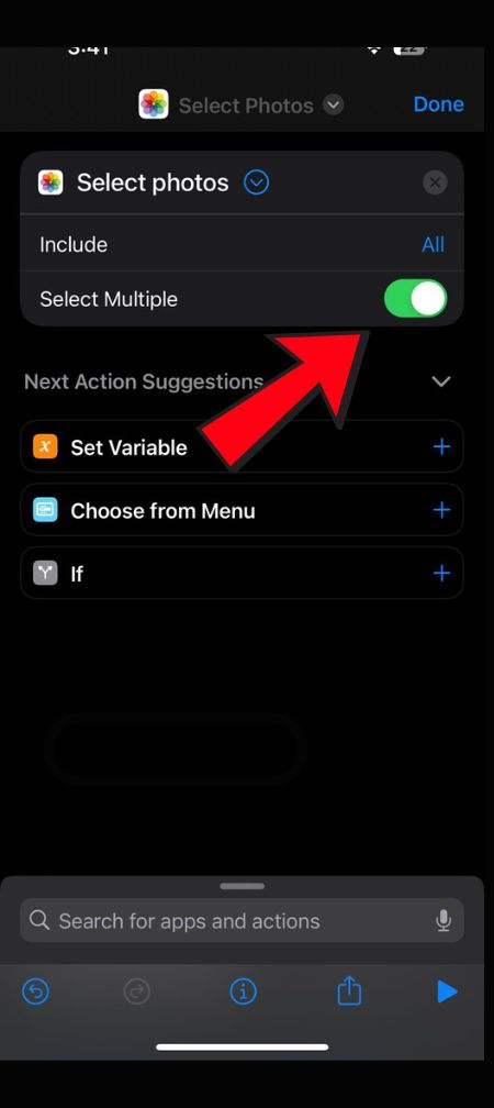 Combine Photos - Shortcuts - 06
