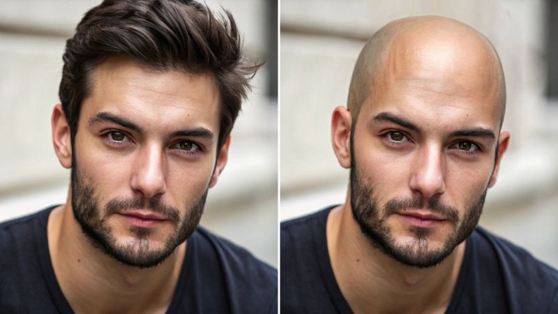 Bald Filters: What Would I Look Like Bald?