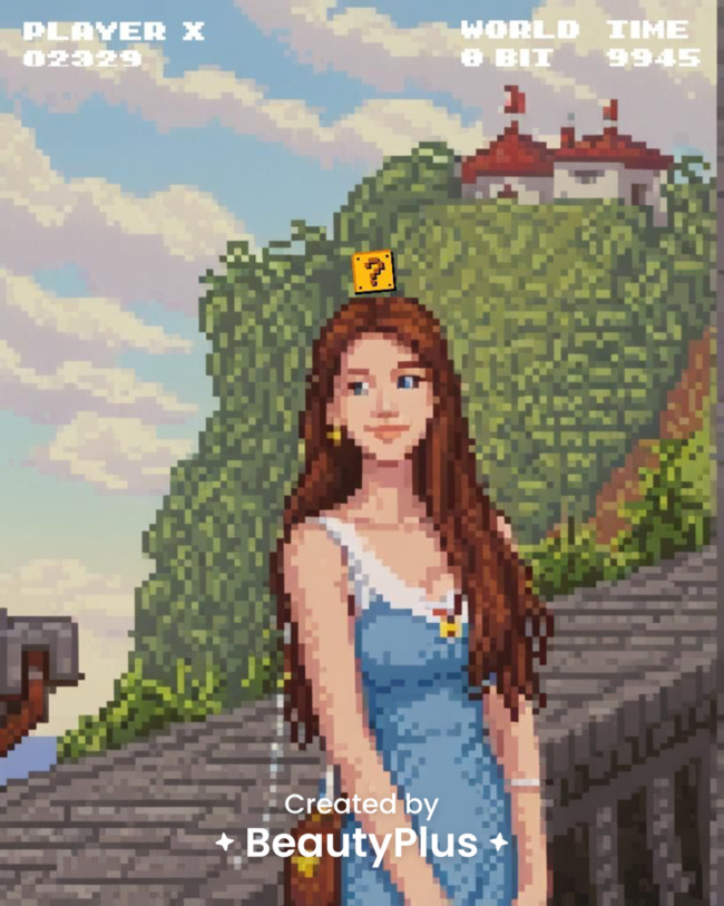 tạo ảnh pixel-Ảnh pixel siêu đẹp với BeautyPlus