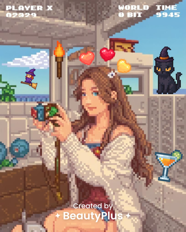 tạo ảnh pixel-sau khi dán nhãn